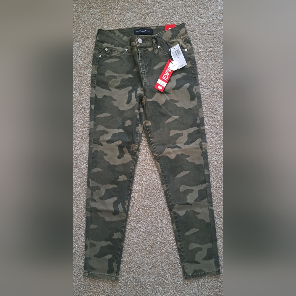 Celebrity Pink Olive Green Jeans